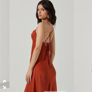 ASTR gaia midi dress